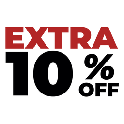 Extra 10% OFF