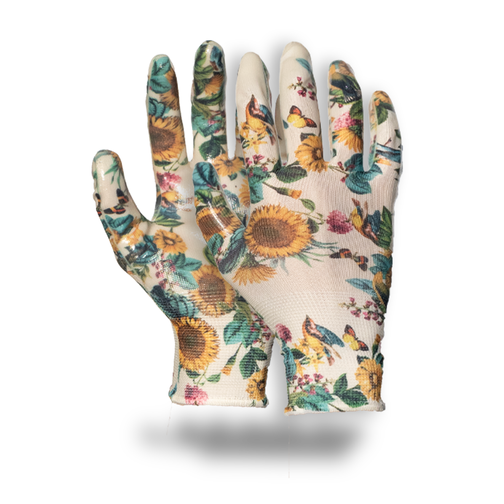 flower power gardening gloves Nitrile Gardening Gloves