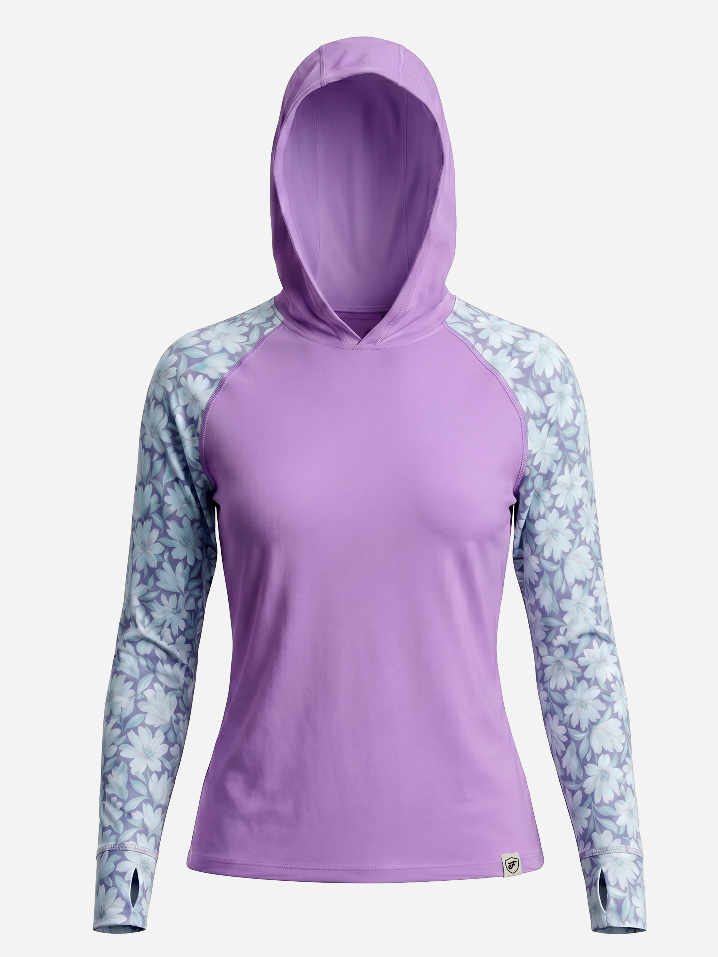 Women's UV Protection Sun Hoodie - Painted Peony Pink – Farmers