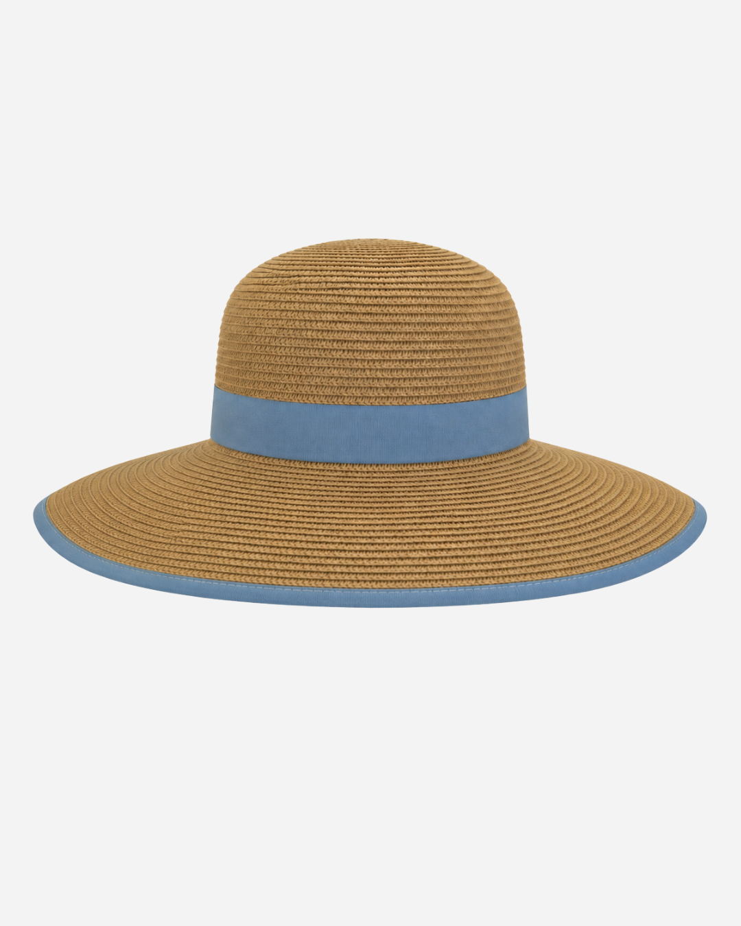 Split Back Sun Hat- Blue