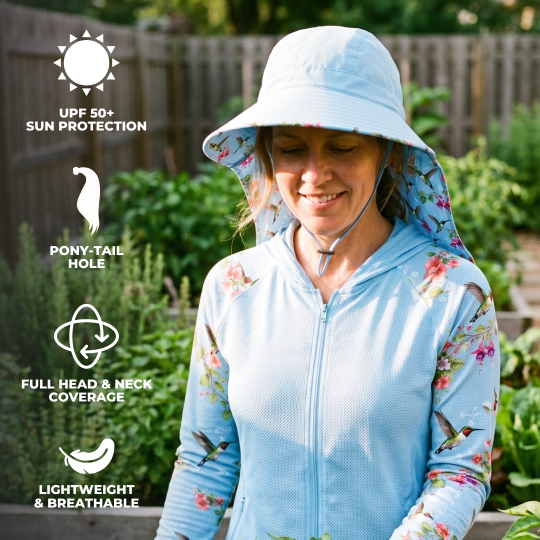 Sun Hat - Hummingbird Blossom