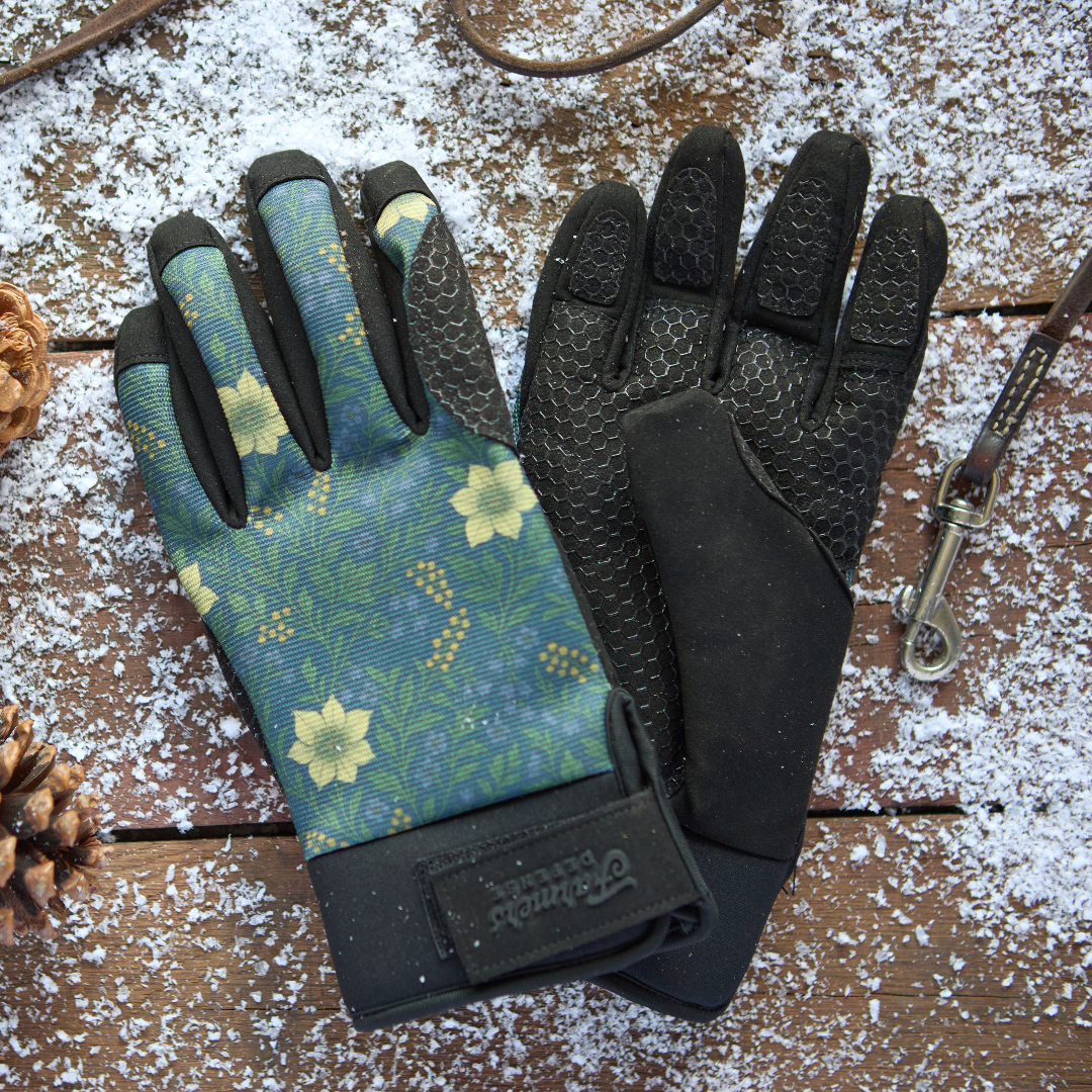 Waterproof Winter Gloves -  Wildflower Night