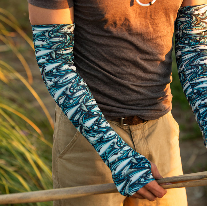 Protection Sleeves - Flowing Fish | FINAL SALE