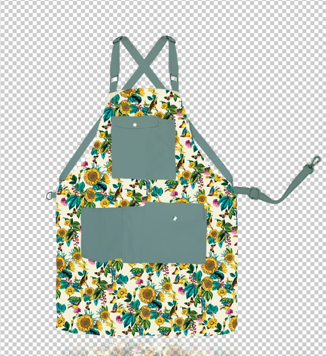 Lightweight Work - Apron - Garden Flower