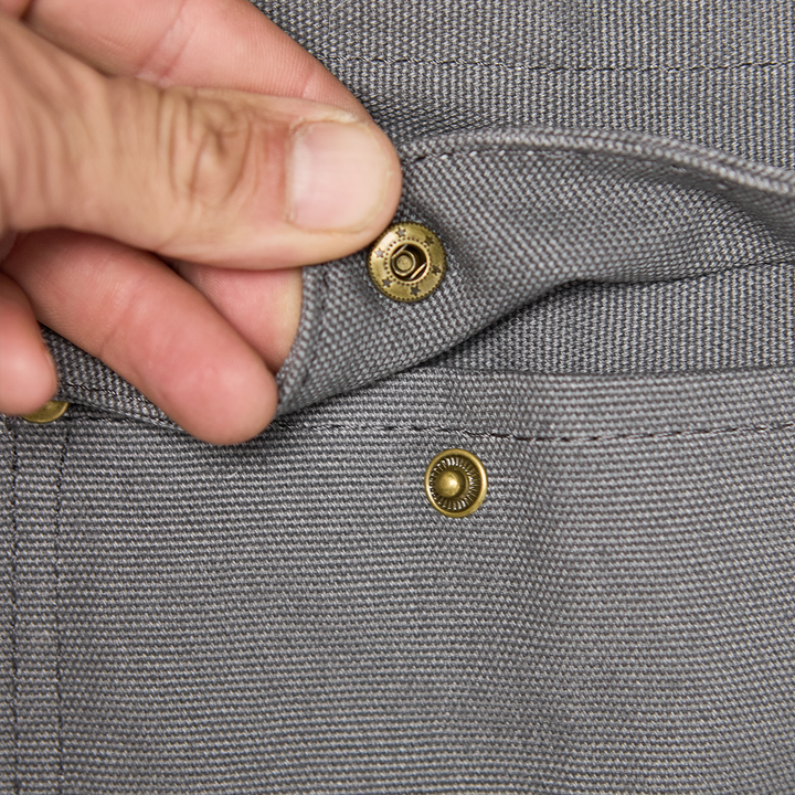 The Canvas Workhorse Apron - Dark Grey