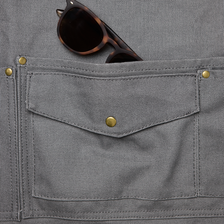 The Canvas Workhorse Apron - Dark Grey