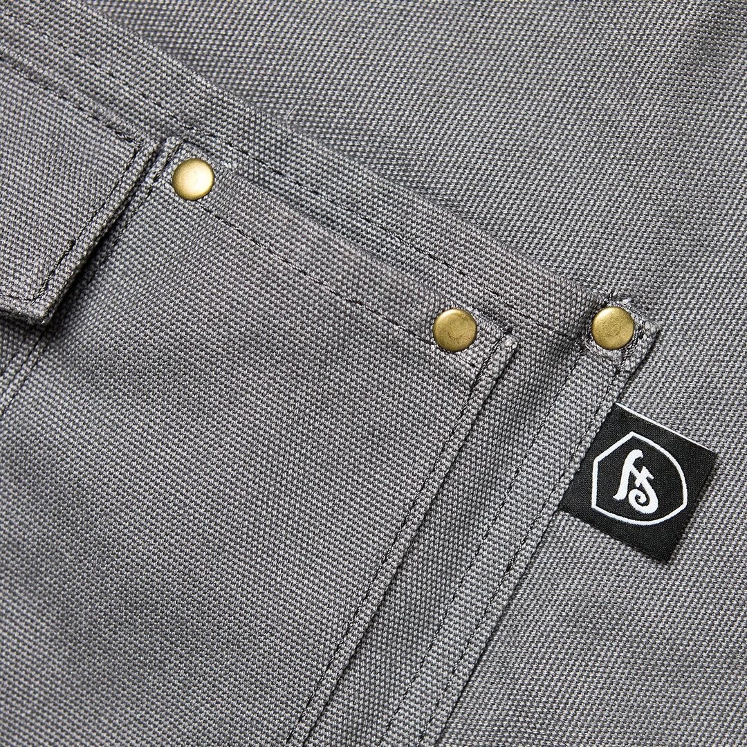 The Canvas Workhorse Apron - Dark Grey
