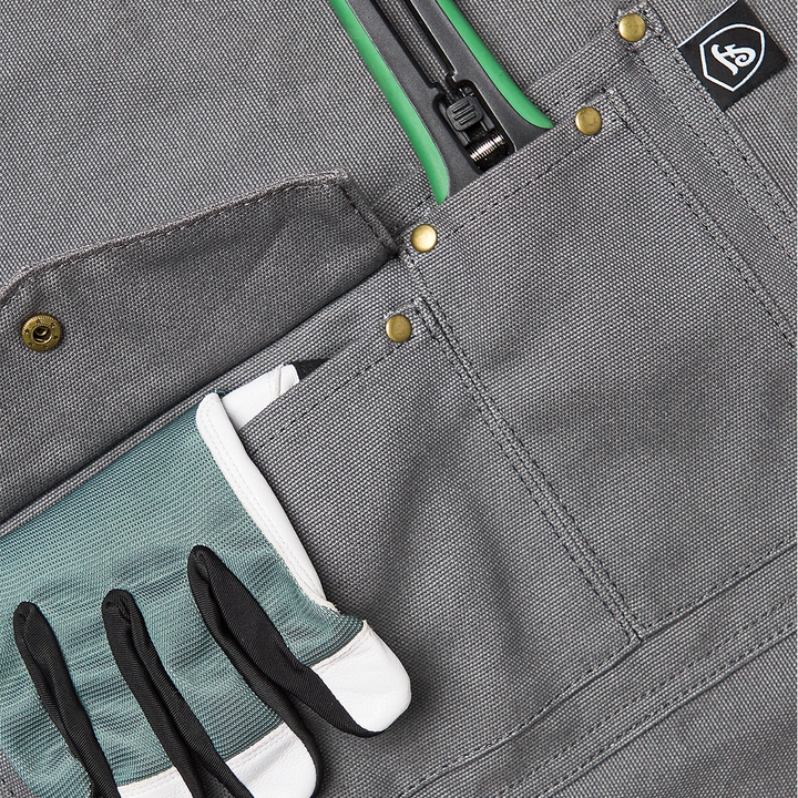 The Canvas Workhorse Apron - Dark Grey