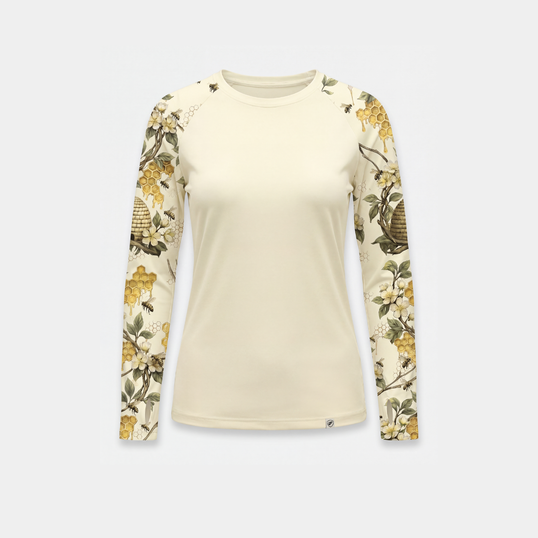 UV Crew Shirt - Women's - Bee Blossom