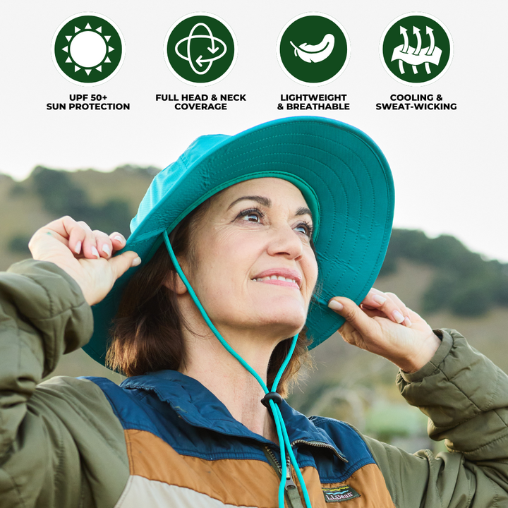 Venture Sun Hat - Cedar Teal