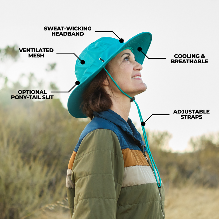Venture Sun Hat - Cedar Teal