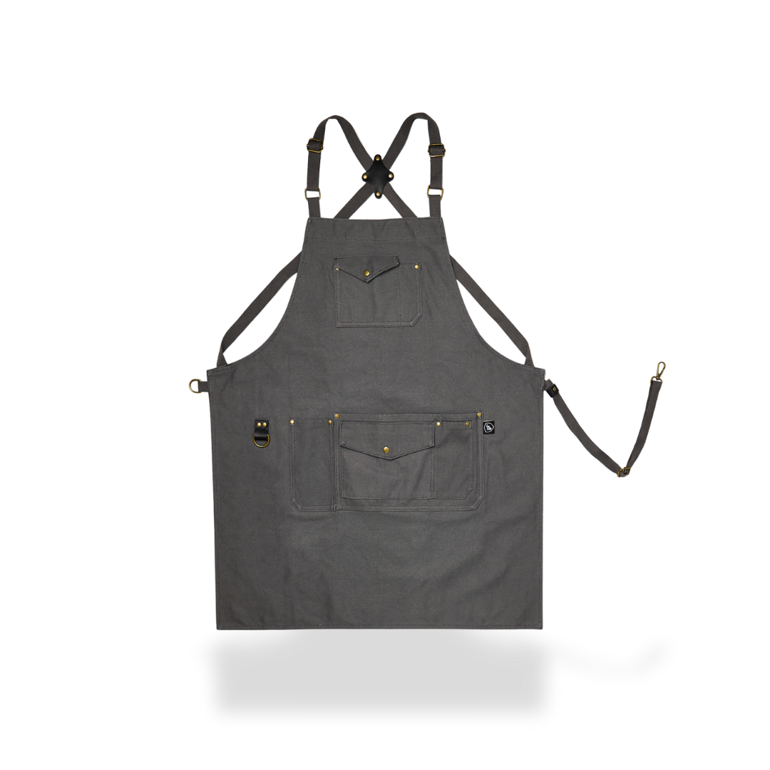 The Canvas Workhorse Apron - Dark Grey