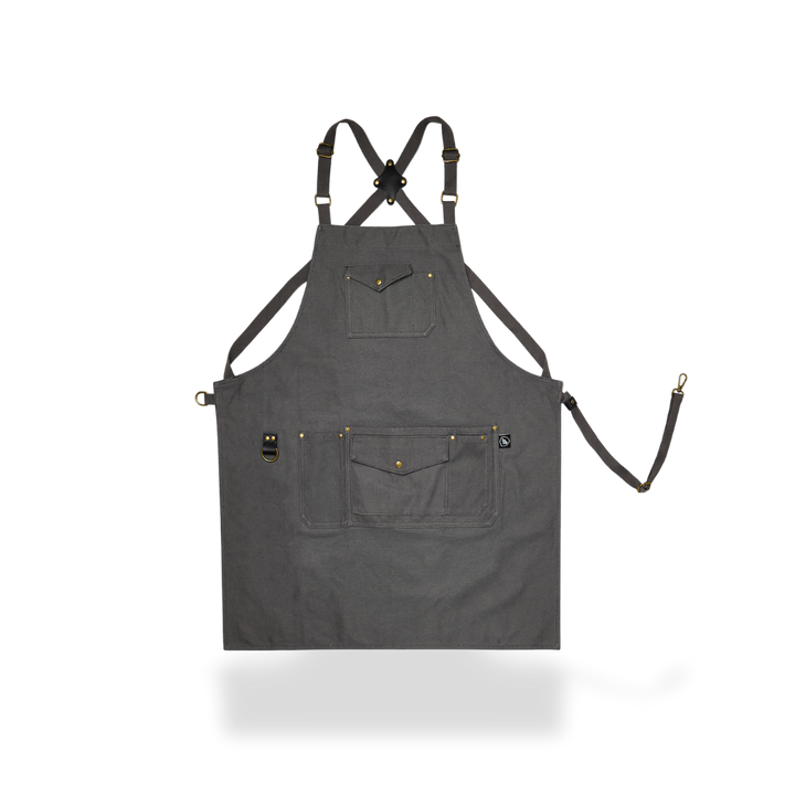 The Canvas Workhorse Apron - Dark Grey