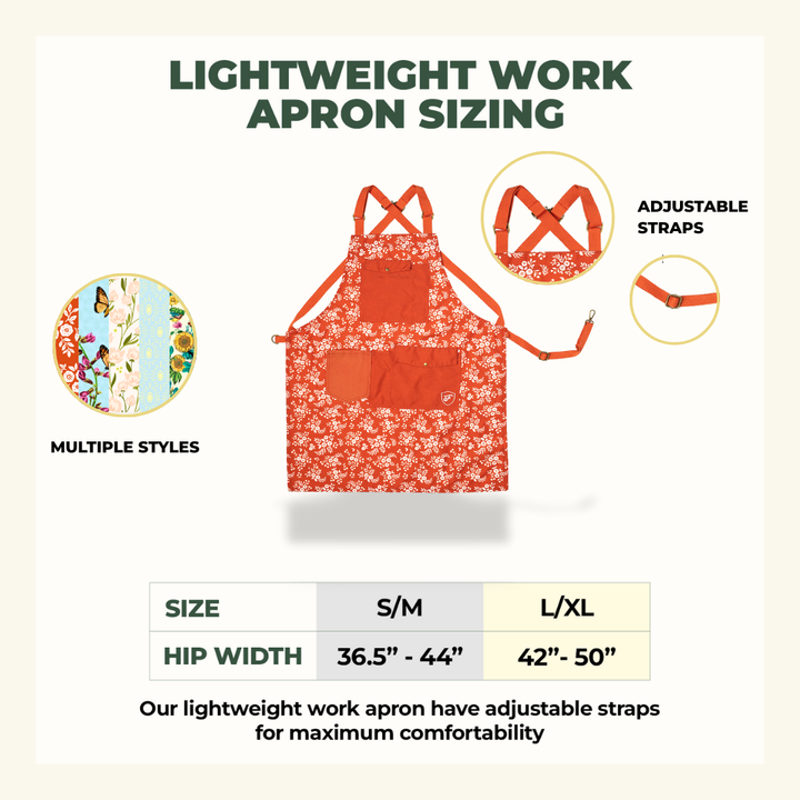 Lightweight Work - Apron - Rustic Charm