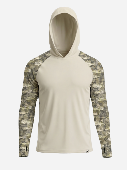 UV Hoodie - Men's - Fish Camo