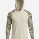 UV Hoodie - Men's - Fish Camo