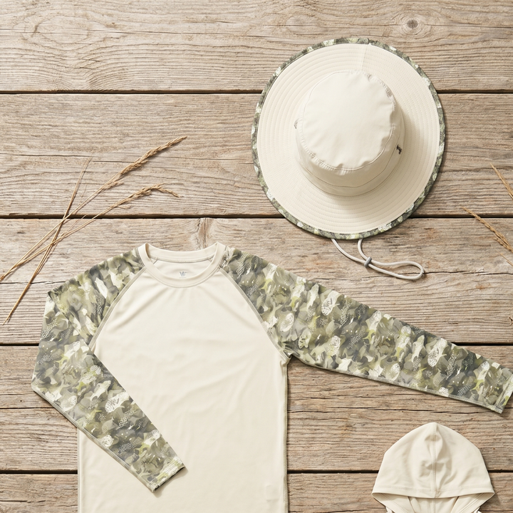 Venture Sun Hat - Fish Camo Green