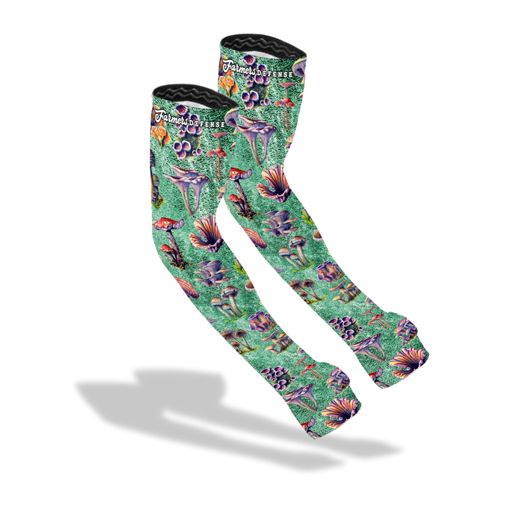 Protection Sleeves - Fungi Foragers - Green FINAL SALE
