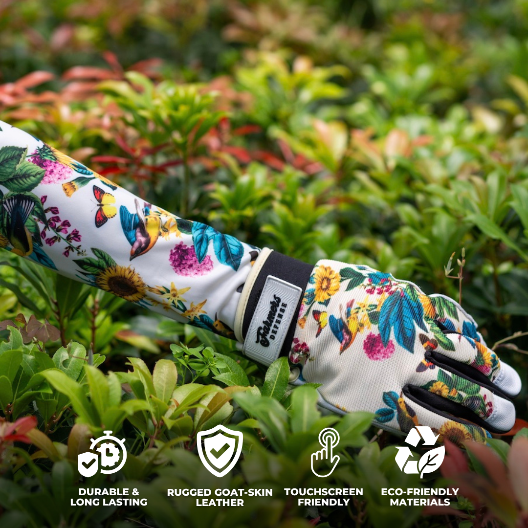 gloves for gardening Rugged Guard Leather Gloves