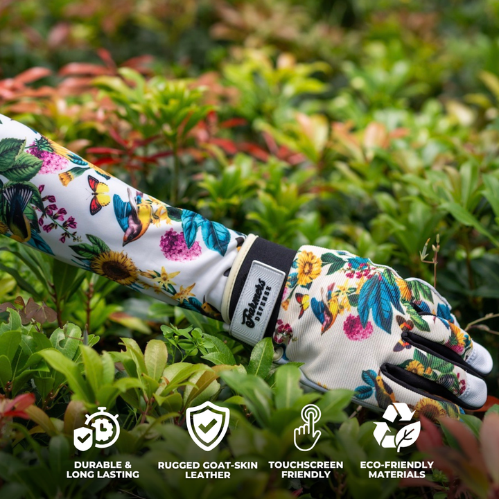 leather gardening gloves small Rugged Guard Leather Gloves