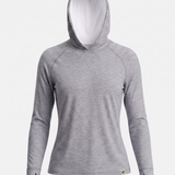 Women's UV Protection Sun Hoodie - Heather Grey