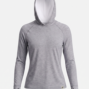 Women's UV Protection Sun Hoodie - Heather Grey