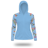 UV Zip Women's - Hummingbird Blossom