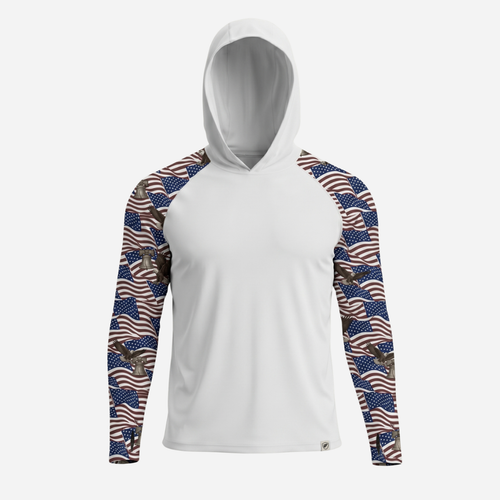 UV Sun Hoodie - Men's - Liberty Soars