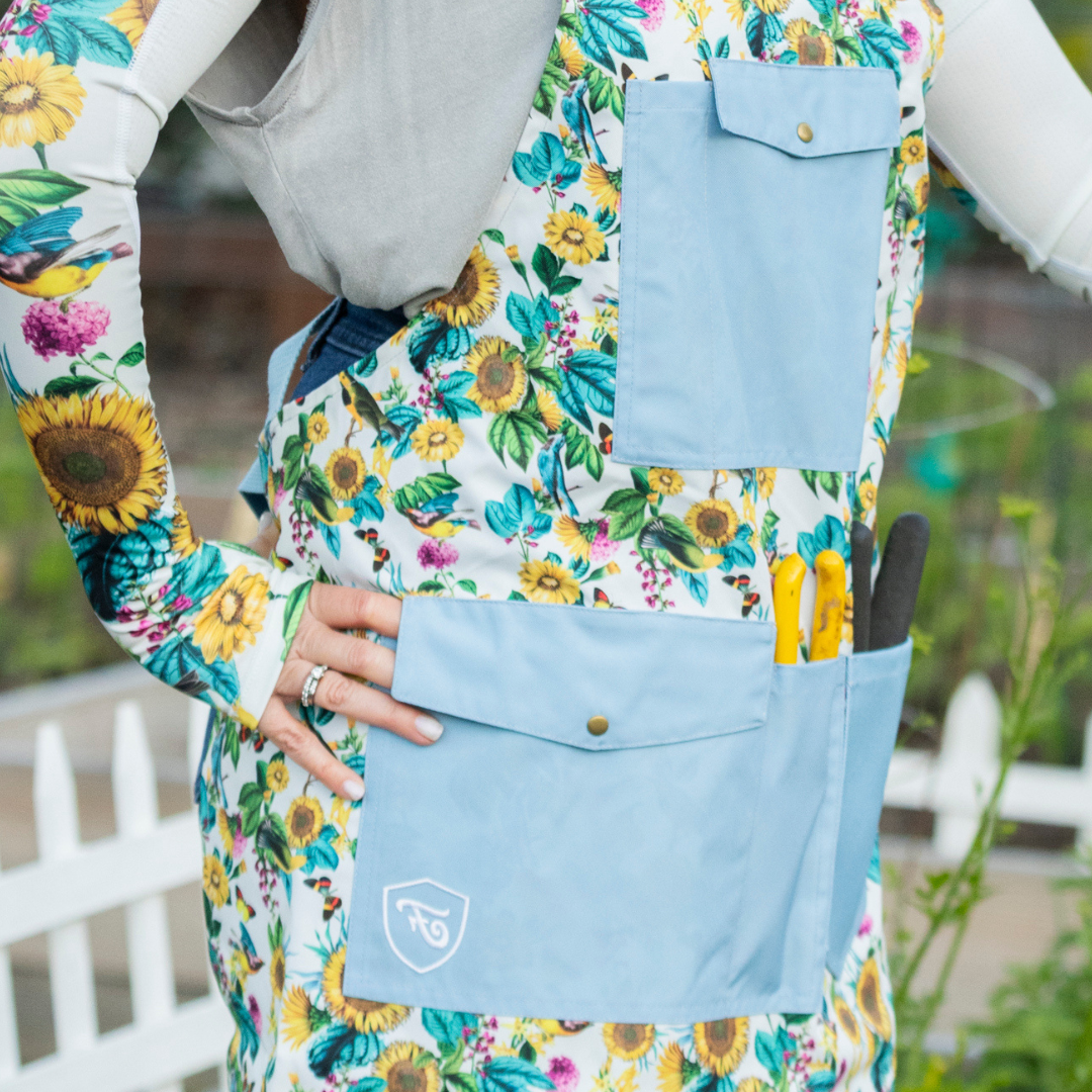 Lightweight Work - Apron - Garden Flower