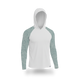 Men's UV Protection Sun Hoodie - Topo Map