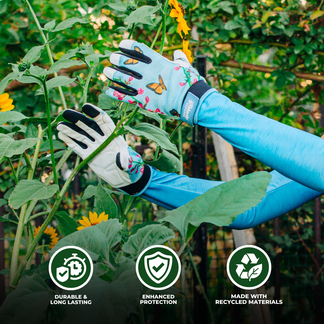 royal horticultural society gardening gloves Rugged Guard Leather Gloves