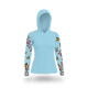 Women's UV Protection Sun Hoodie - Monarch