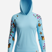 Women's UV Protection Sun Hoodie - Monarch