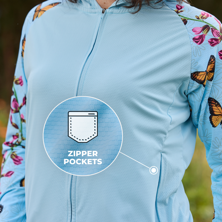 UV Zip Hoodie - Women's – Monarch