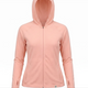 UV Zip Hoodie - Women's - Peach Blush