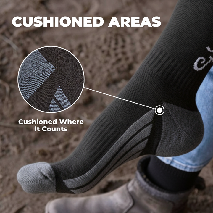 Insect Repellent Sock 3 Pack - Black