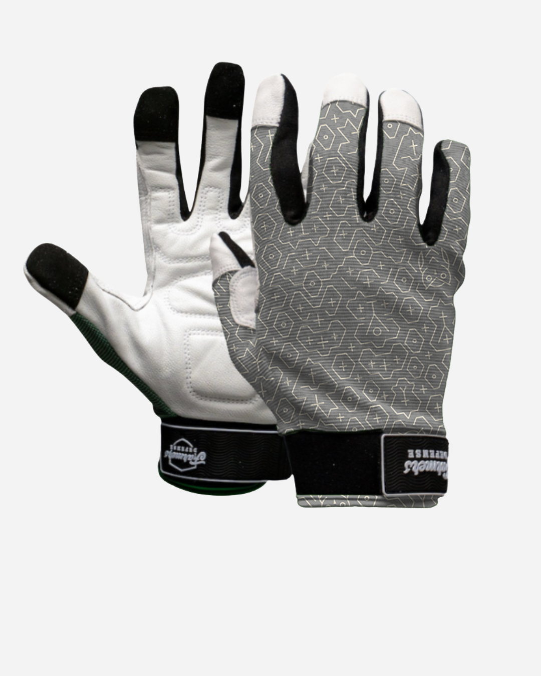 Rugged Guard Leather Gloves  - Geo Owl
