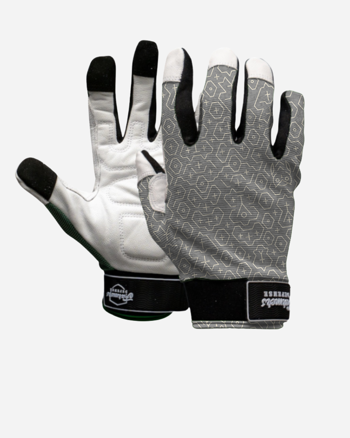 Rugged Guard Leather Gloves  - Geo Owl