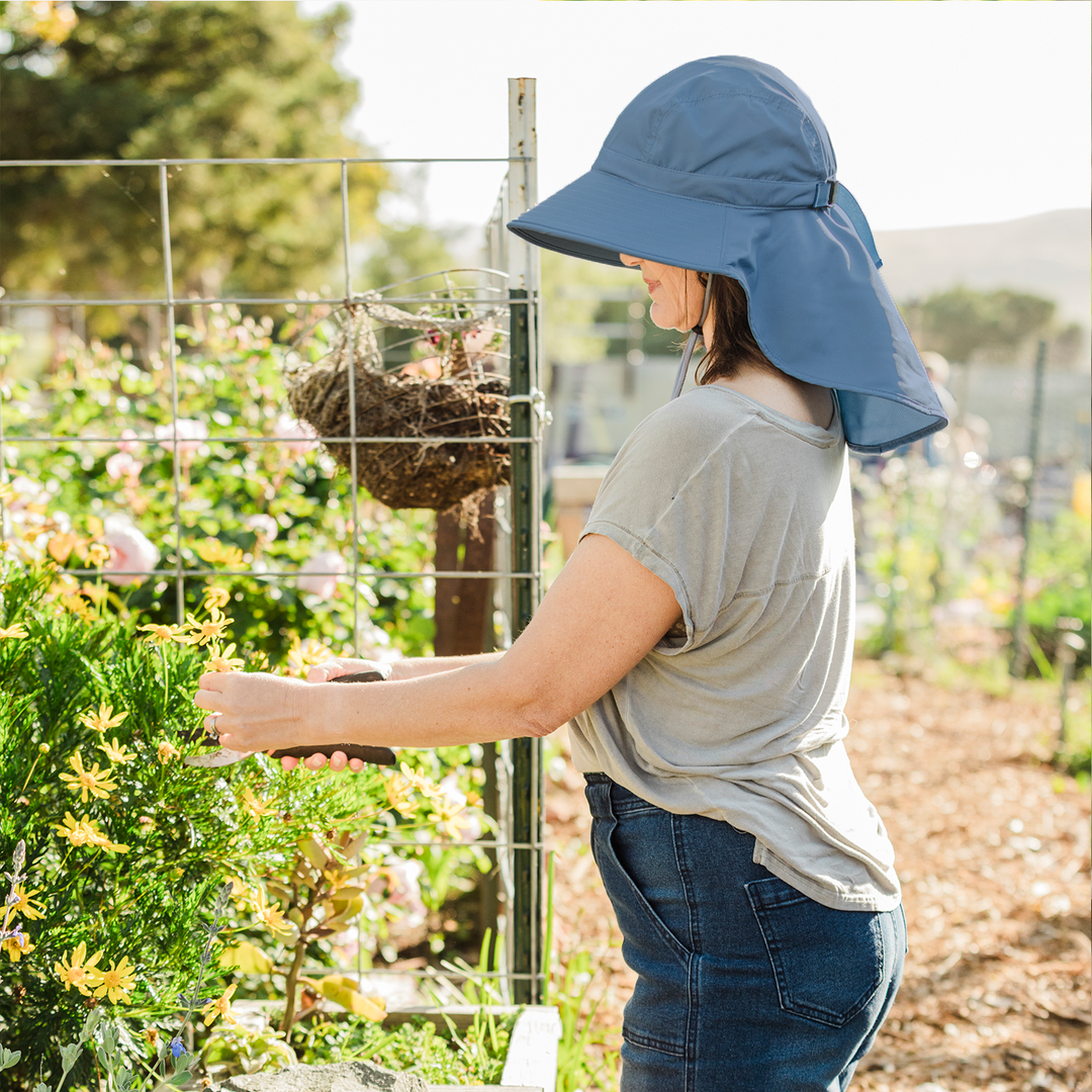 Sun Hat - Stone Blue
