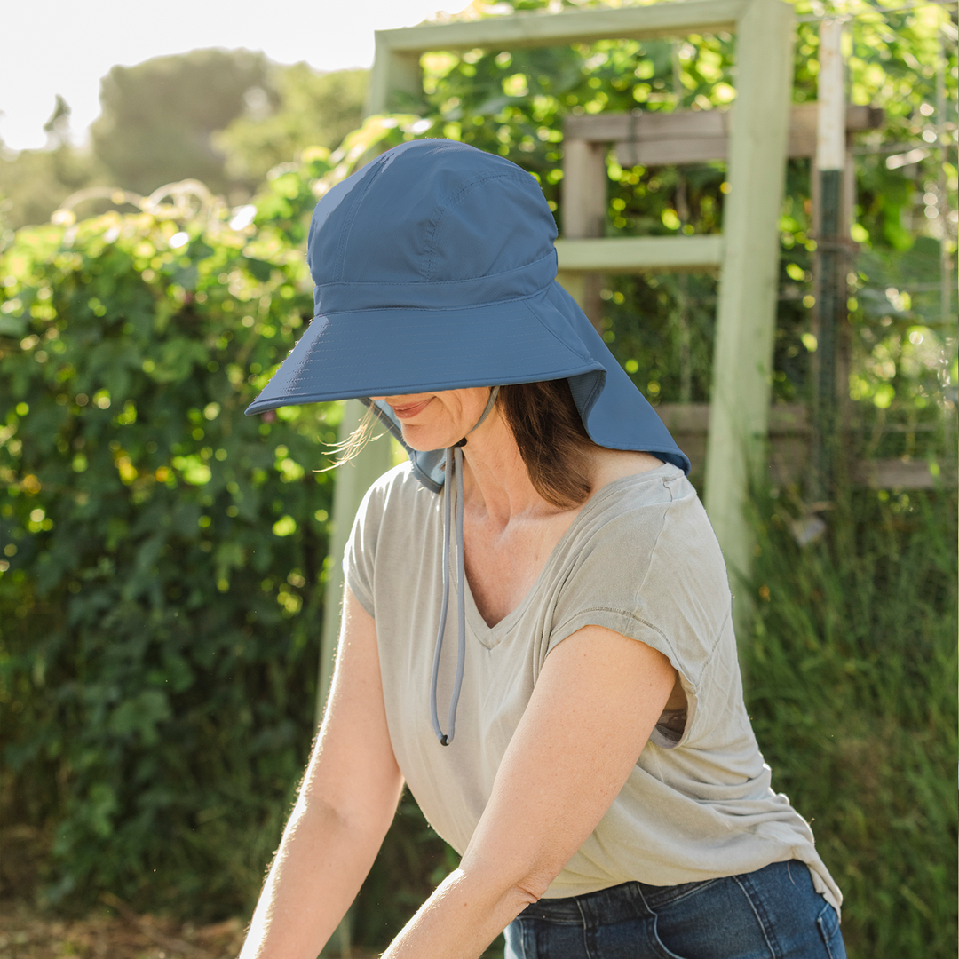 Sun Hat - Stone Blue