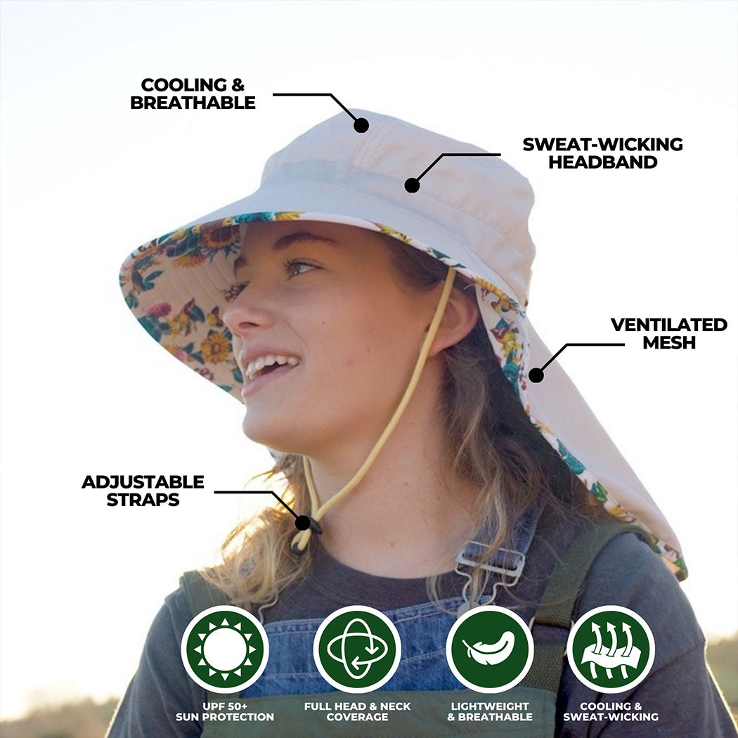 Sun Hat - Forest Green – Farmers Defense