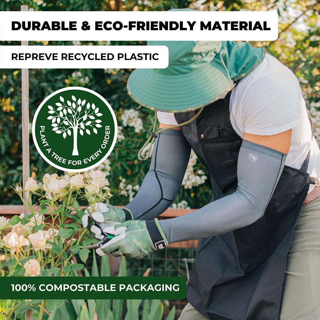 Rugged Guard Leather Gloves - Forest Green