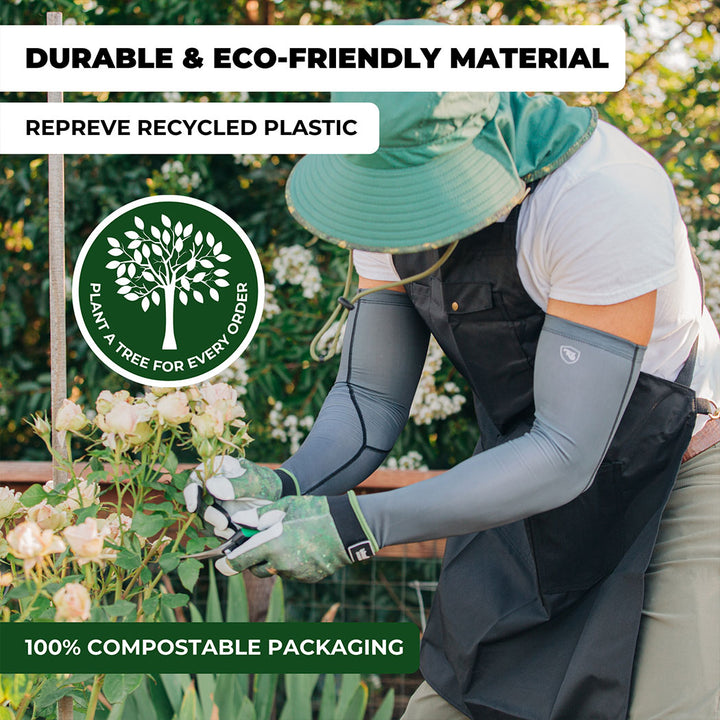 Rugged Guard Leather Gloves - Forest Green