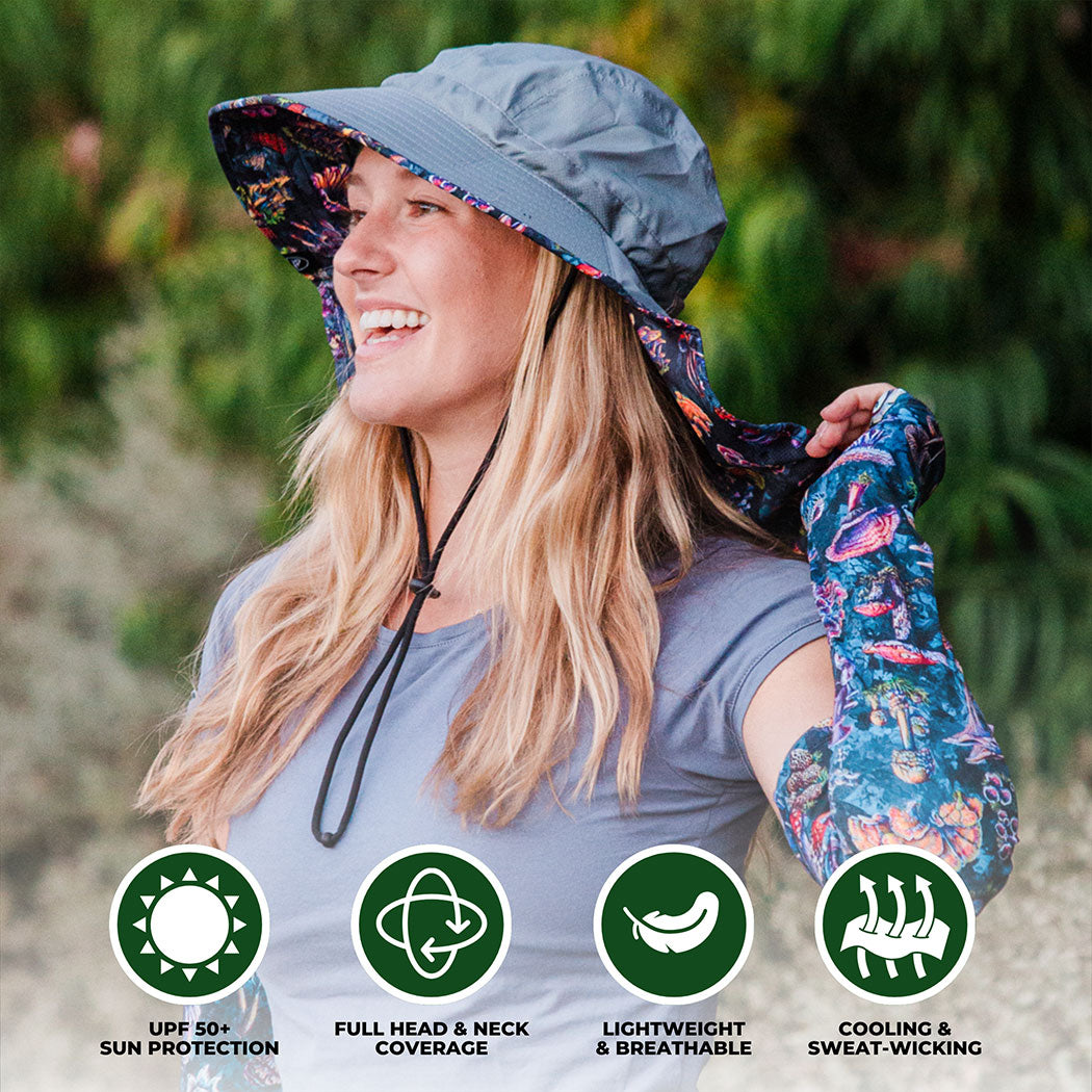 Sun Hat - Light Grey