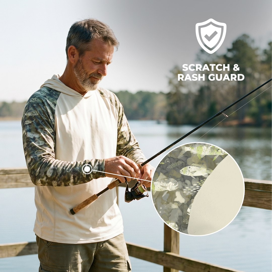 UV Crew - Men's - Fish Camo
