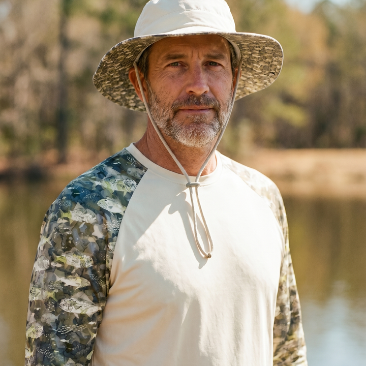 UV Crew - Men's - Fish Camo