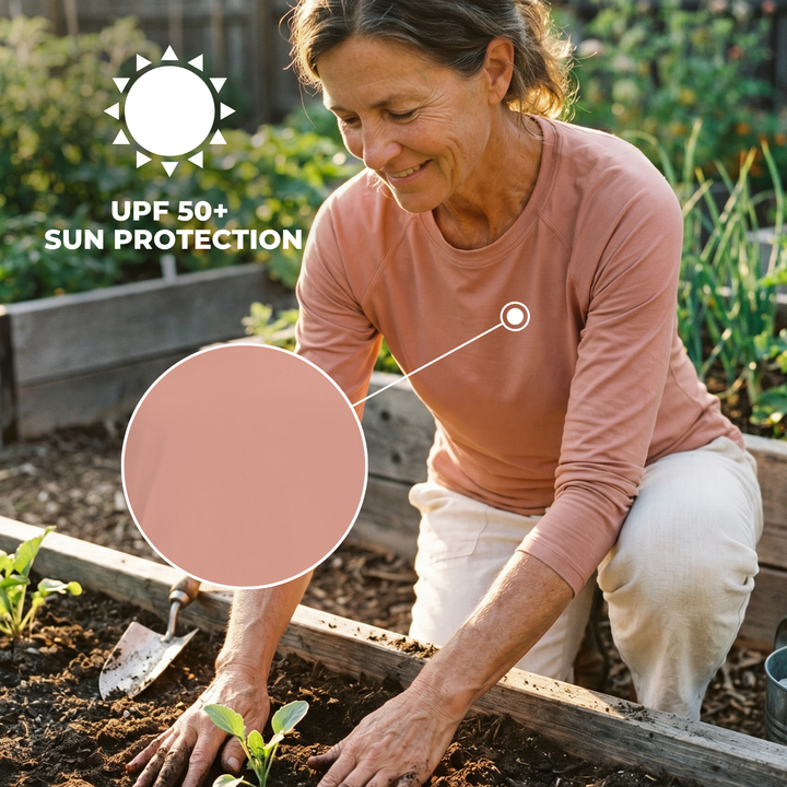 UV Crew - Women's - Peach Blush