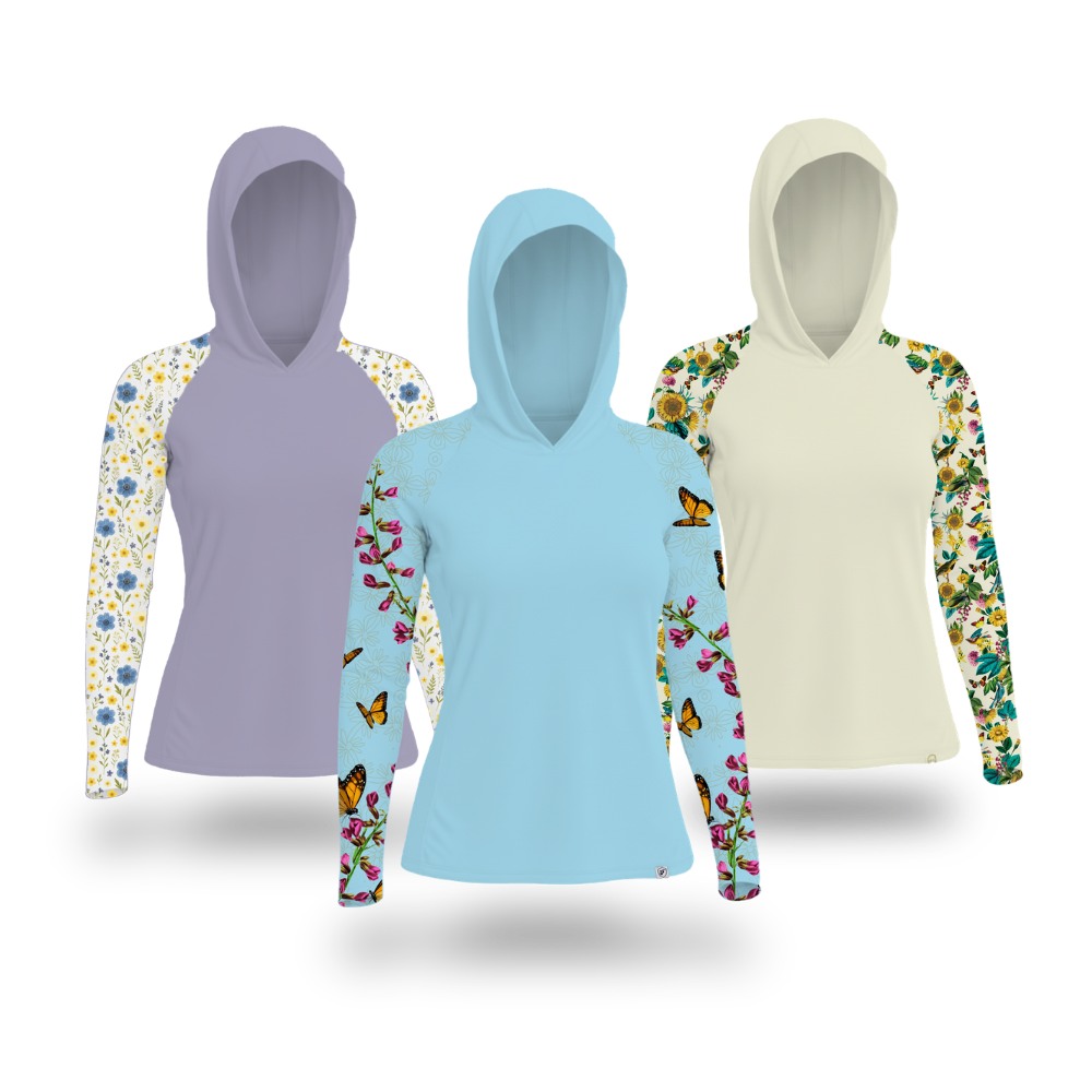 Value Pack -  UV Protection Sun Hoodie - 3 Units - 15% Off