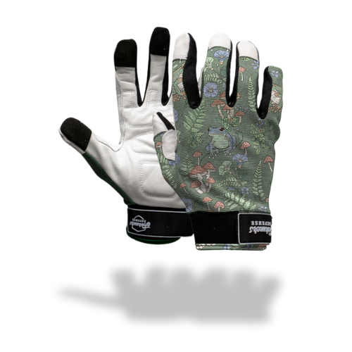 Rugged Guard Leather Gloves  - Toadstool Garden