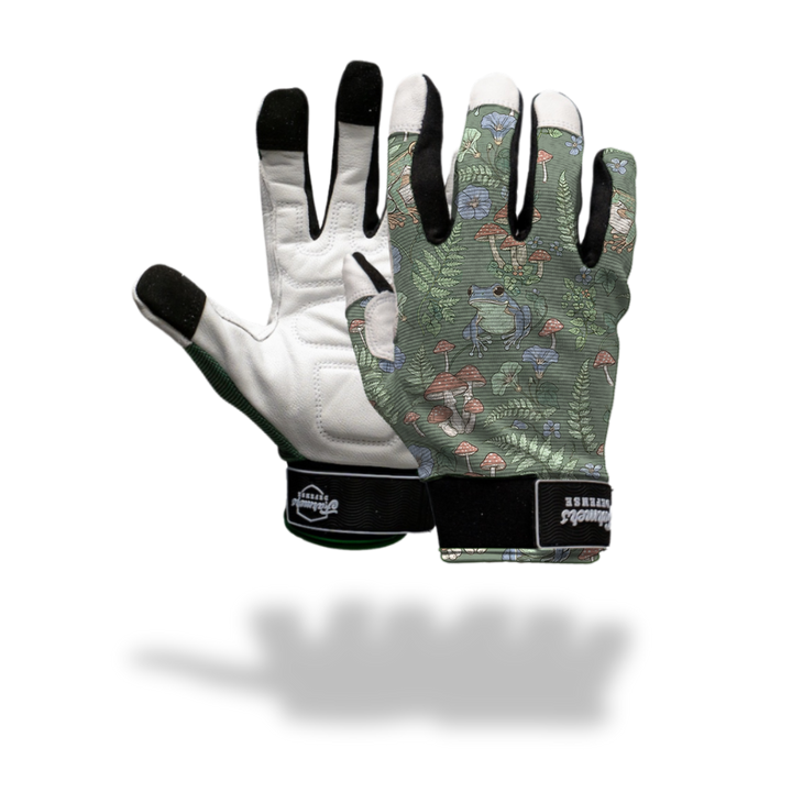 Rugged Guard Leather Gloves  - Toadstool Garden
